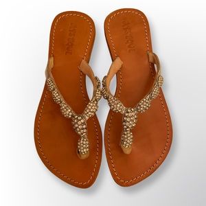 SEXY JEWELED silver SANDALS